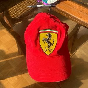 Ferrari Red Logo Hat